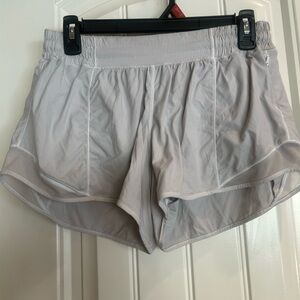 Lululemon Hotty Hot II 4” Gray Shorts
